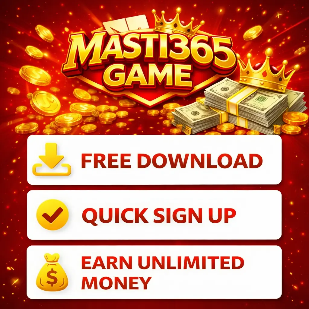 Masti365 Game free download, install, sign up and make real money
