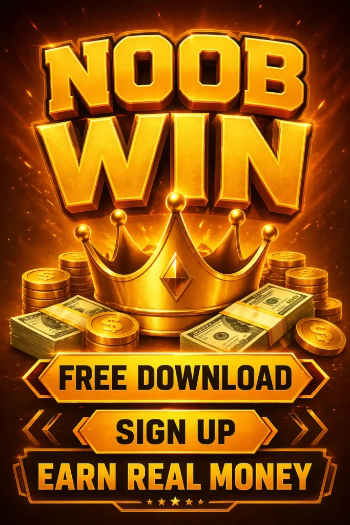 Noob win free download and sign up to earn real money
