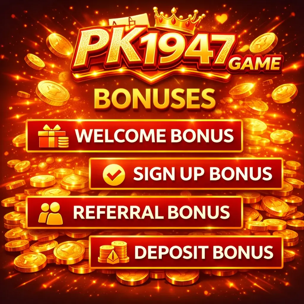 PK1947 Game free welcome and sign in bonus
