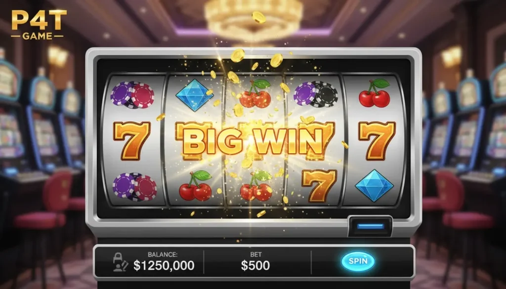 P4T Game Screenshot
Big Win