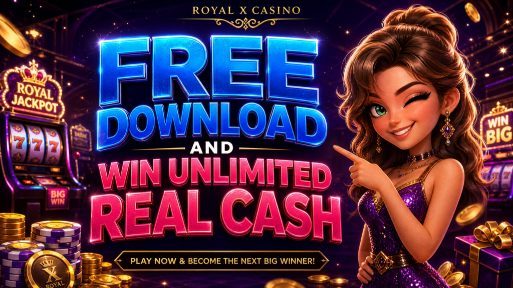 RoyalXCasino Game APK Free  Download and Win Unlimited Real Cash 