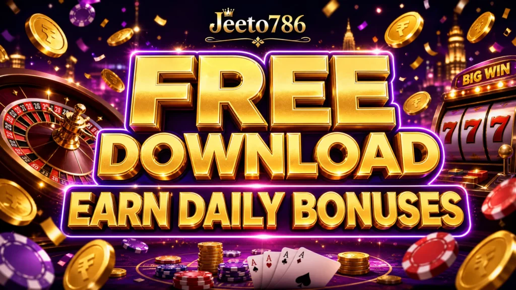 Jeeto786 Game free download and earn daily bonuses