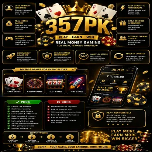 357PK Game Free Download
Diverse Games
Win Bigger